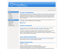 Tablet Screenshot of freedomware.net